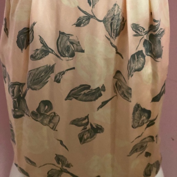 Vintage Silk DRESS Backless Dolman Sleeve SZ 4 Train Structured Shoulders Pink - Picture 13 of 13